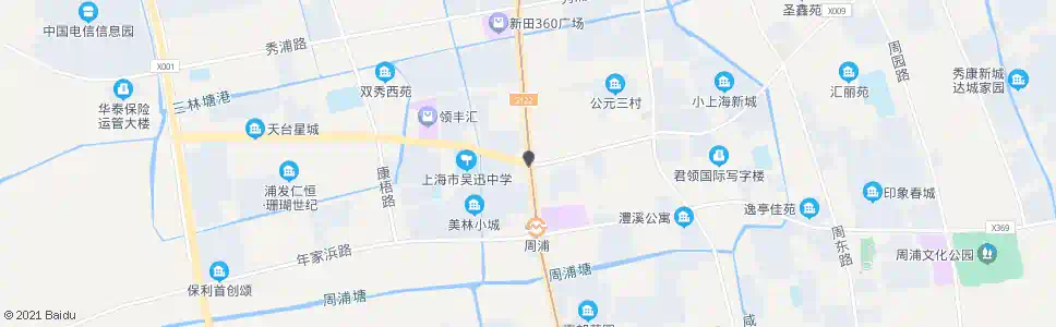 上海上南路沪南公路_公交站地图_上海公交_妙搜公交查询2025