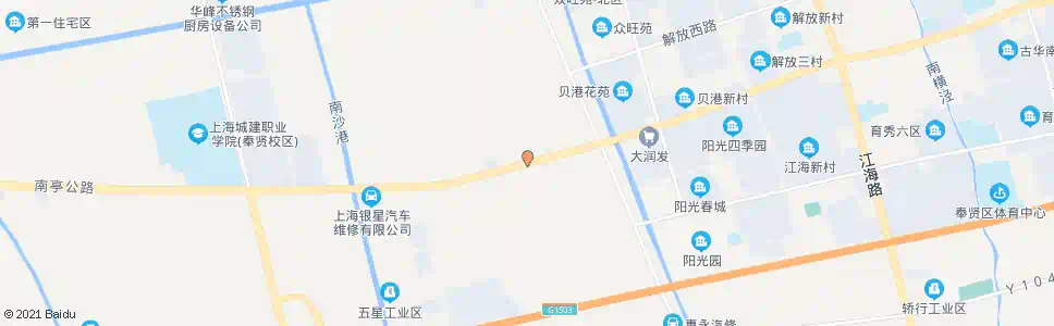 上海秀南村_公交站地图_上海公交_妙搜公交查询2025