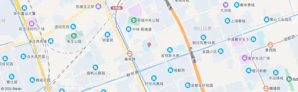上海普洱路春申路_公交站地图_上海公交_妙搜公交查询2025