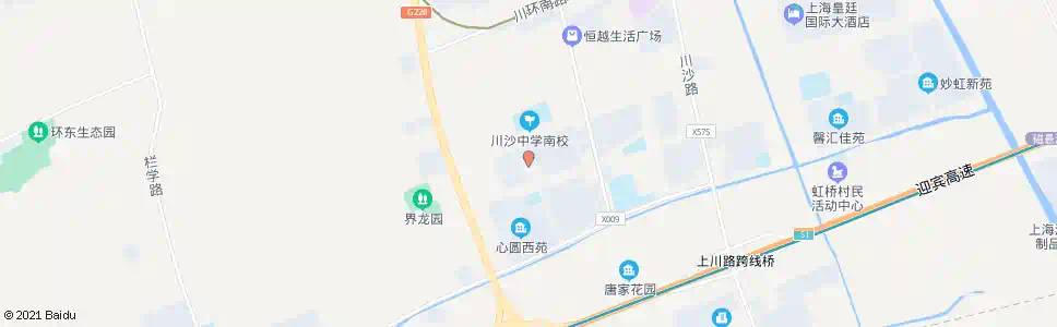 上海润川路华夏二路_公交站地图_上海公交_妙搜公交查询2025