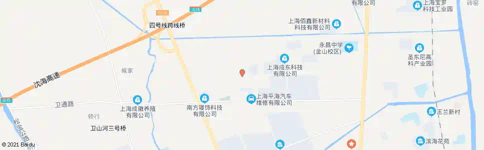 上海山通路_公交站地图_上海公交_妙搜公交查询2025