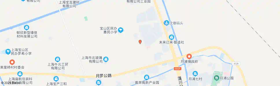 上海塔虹路月富路_公交站地图_上海公交_妙搜公交查询2025