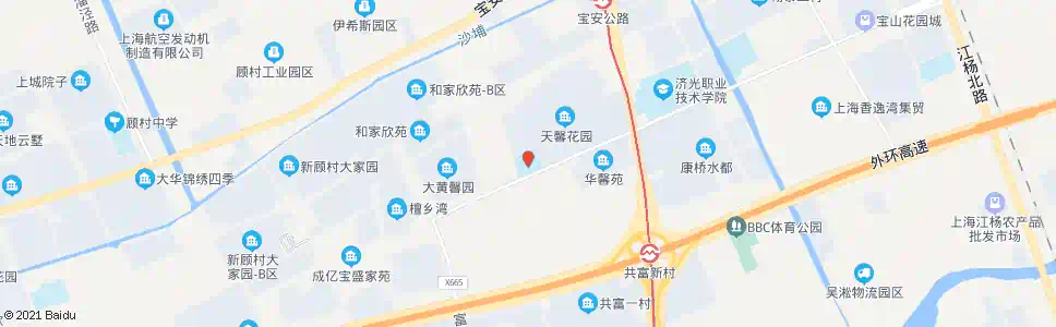 上海水产西路天馨学校_公交站地图_上海公交_妙搜公交查询2025