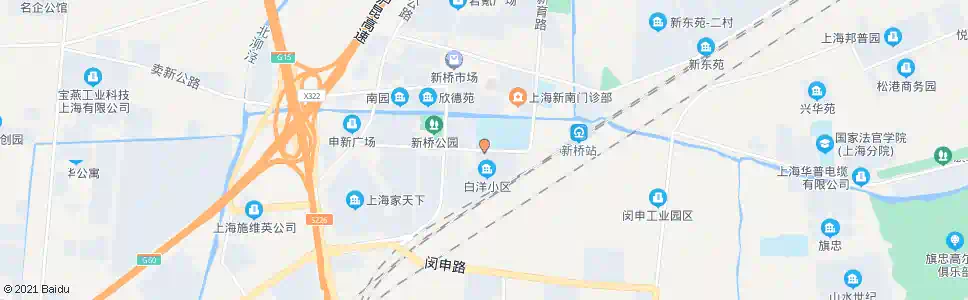 上海新桥中心学校_公交站地图_上海公交_妙搜公交查询2025