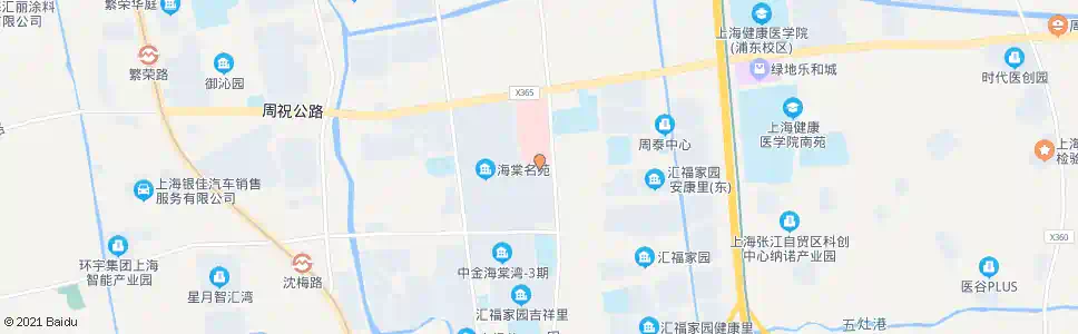 上海瑞建路周园路_公交站地图_上海公交_妙搜公交查询2025
