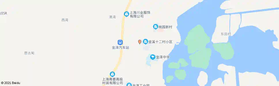 上海金溪路金中路(金溪路镇政府)_公交站地图_上海公交_妙搜公交查询2025