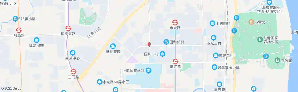 上海国和路世界路_公交站地图_上海公交_妙搜公交查询2025