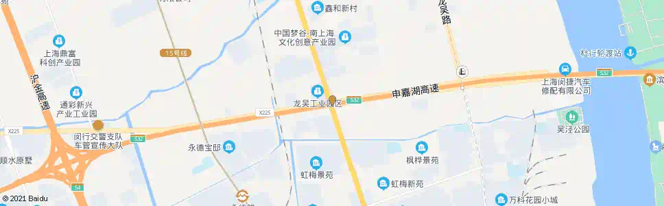上海放鹤路虹梅南路_公交站地图_上海公交_妙搜公交查询2025