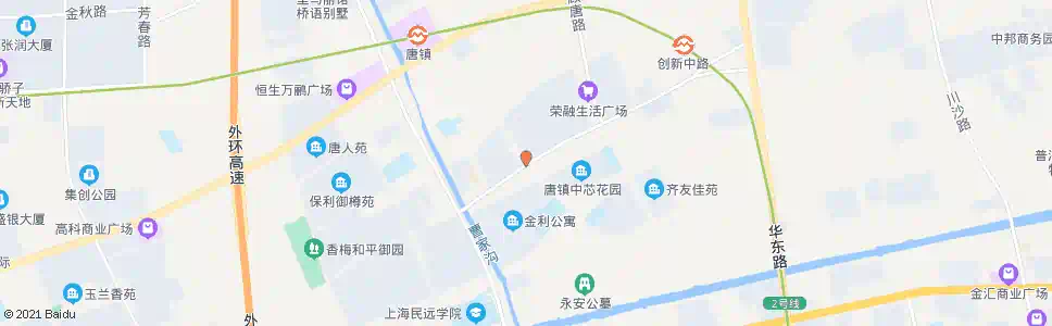 上海创新中路齐爱路_公交站地图_上海公交_妙搜公交查询2025