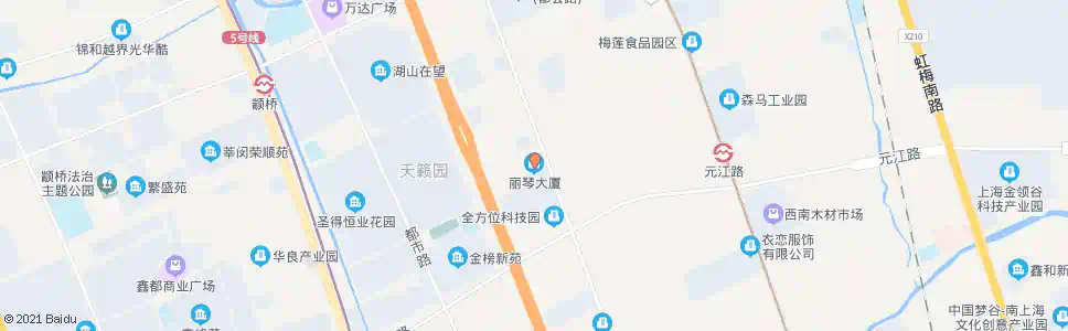 上海丽琴大厦(招呼站)_公交站地图_上海公交_妙搜公交查询2025