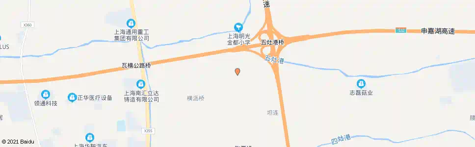 上海蕰川路陆家宅_公交站地图_上海公交_妙搜公交查询2025
