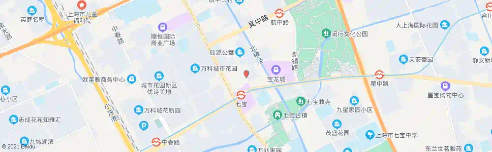 上海吴宝路_公交站地图_上海公交_妙搜公交查询2025