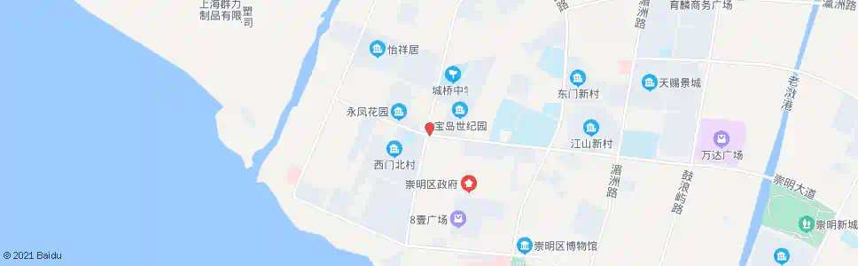 上海西门路北门路_公交站地图_上海公交_妙搜公交查询2025