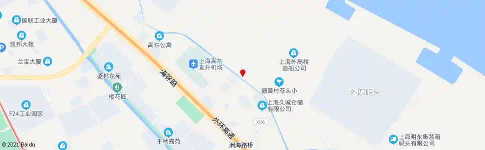 上海高东二路_公交站地图_上海公交_妙搜公交查询2025
