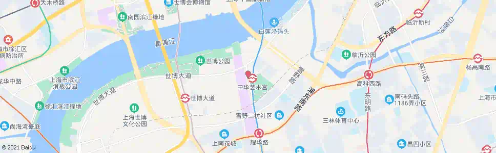上海上南路博成路_公交站地图_上海公交_妙搜公交查询2025