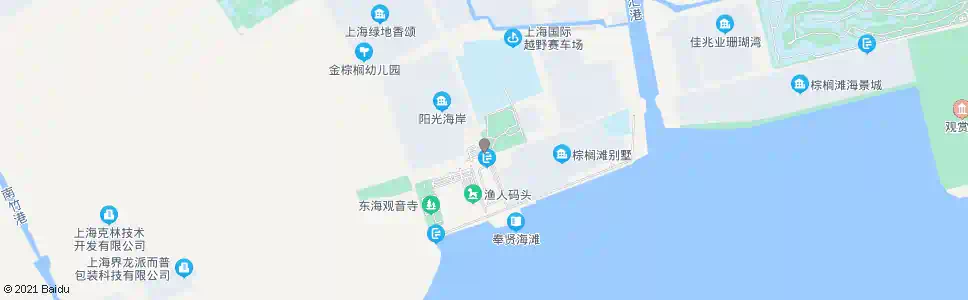上海海湾车站(金汇塘路海湾路)_公交站地图_上海公交_妙搜公交查询2025