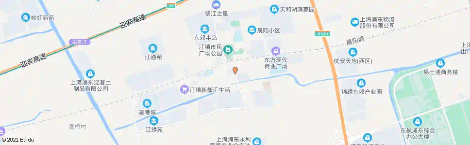 上海川南奉公路新建路_公交站地图_上海公交_妙搜公交查询2025