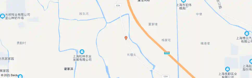 上海光明村部_公交站地图_上海公交_妙搜公交查询2025