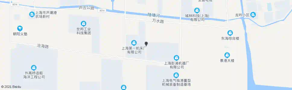 上海第一机床厂_公交站地图_上海公交_妙搜公交查询2025