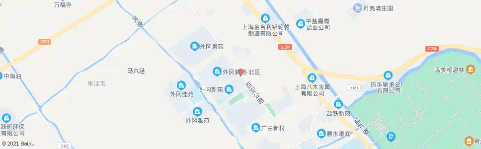 上海百安公路恒飞路_公交站地图_上海公交_妙搜公交查询2025