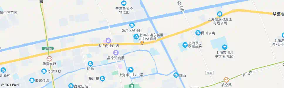 上海华夏东路车站路_公交站地图_上海公交_妙搜公交查询2025