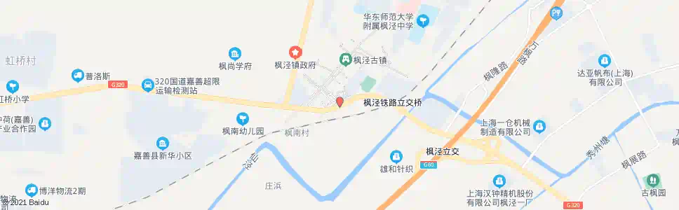 上海枫泾牌楼_公交站地图_上海公交_妙搜公交查询2025
