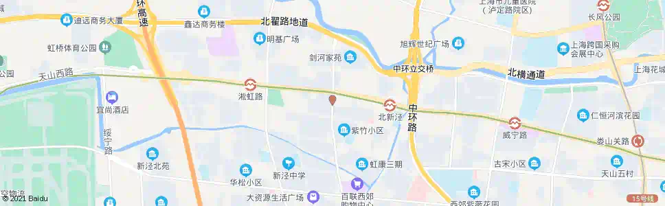 上海天山西路剑河路_公交站地图_上海公交_妙搜公交查询2025