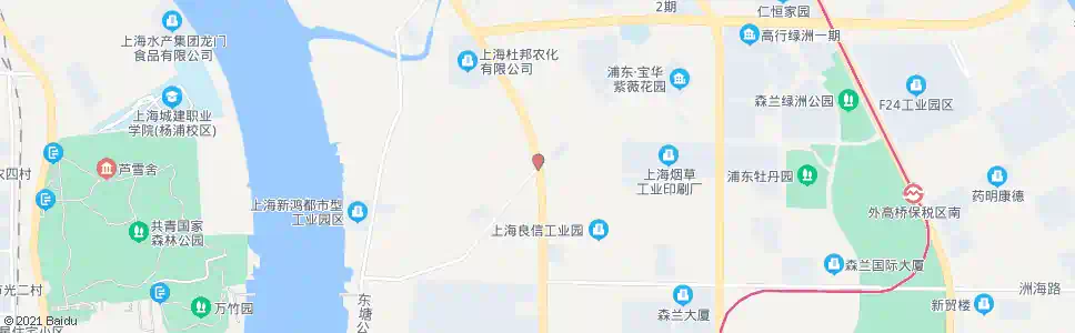 上海浦东北路行南公路_公交站地图_上海公交_妙搜公交查询2025