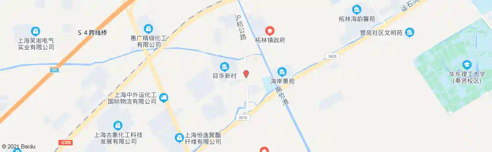 上海柘林_公交站地图_上海公交_妙搜公交查询2025