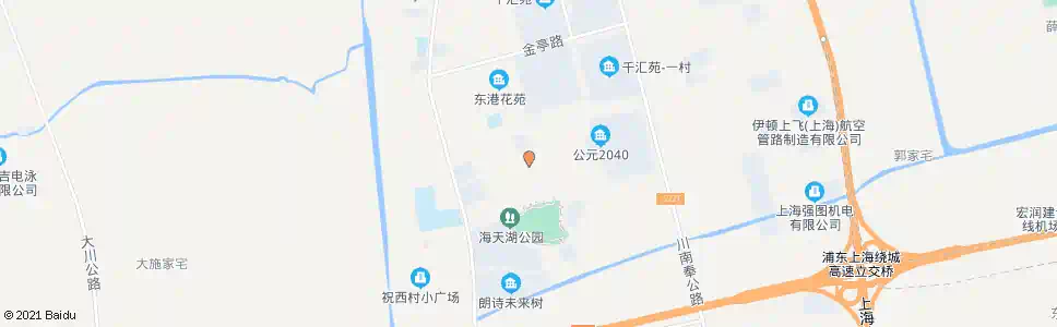 上海卫亭路航亭环路_公交站地图_上海公交_妙搜公交查询2025