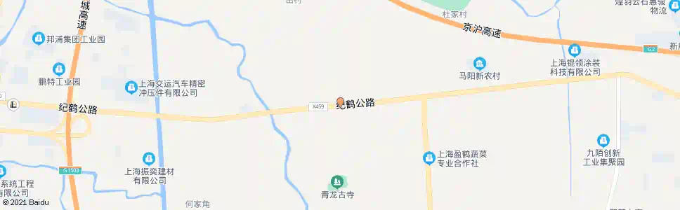 上海纪鹤公路青龙公路_公交站地图_上海公交_妙搜公交查询2025