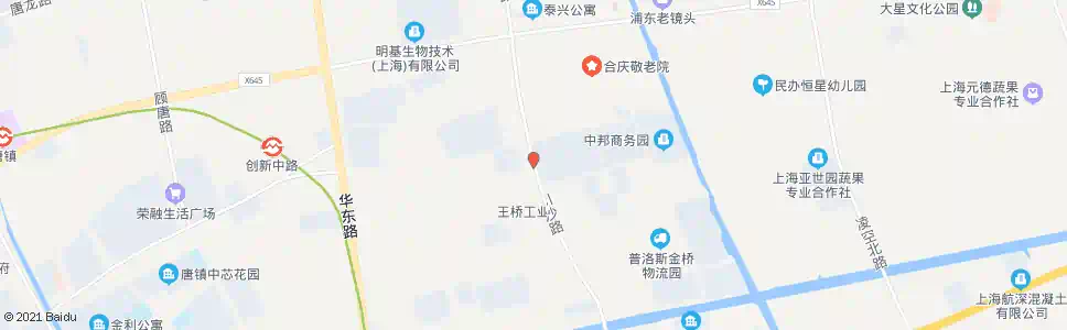 上海川沙路建业路_公交站地图_上海公交_妙搜公交查询2025