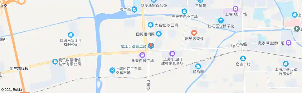 上海松江汽车西站(招呼站)_公交站地图_上海公交_妙搜公交查询2025