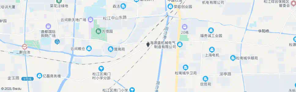上海联络路北松公路_公交站地图_上海公交_妙搜公交查询2025