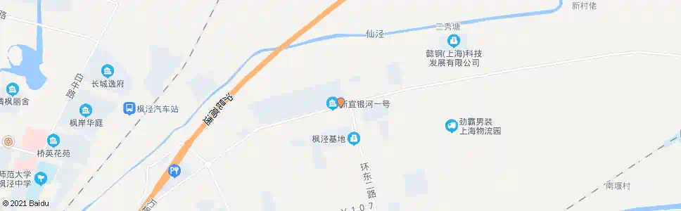 上海万枫公路_公交站地图_上海公交_妙搜公交查询2025
