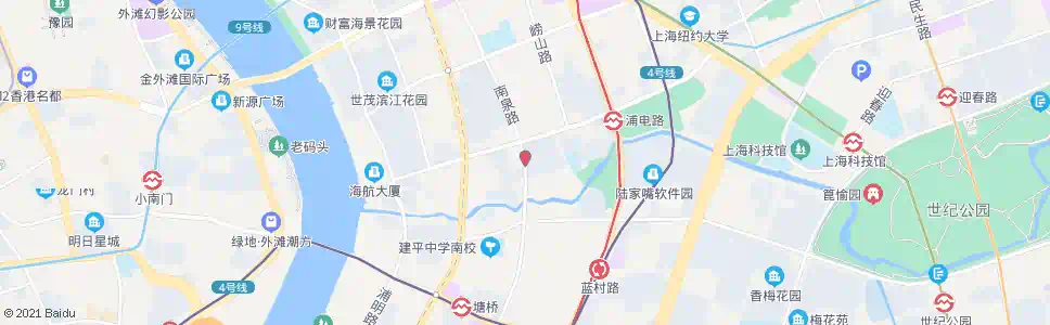 上海南泉路浦电路_公交站地图_上海公交_妙搜公交查询2025