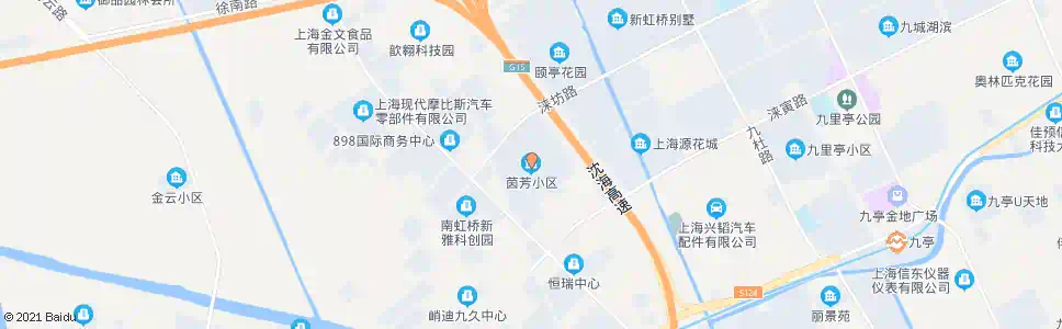 上海涞坊路茵芳小区_公交站地图_上海公交_妙搜公交查询2025