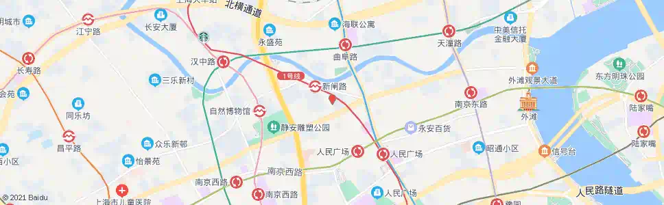 上海温州路北京西路_公交站地图_上海公交_妙搜公交查询2025