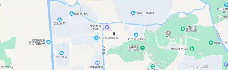 上海外青松公路佘山_公交站地图_上海公交_妙搜公交查询2025