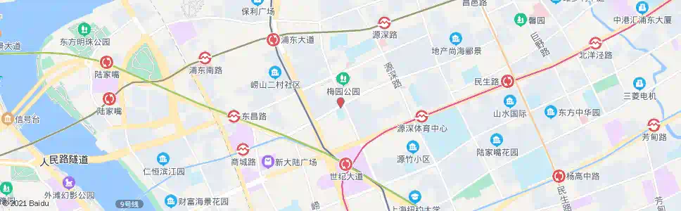 上海商城路福山路_公交站地图_上海公交_妙搜公交查询2025