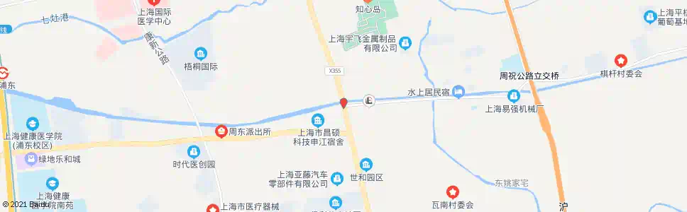 上海周祝公路申江路_公交站地图_上海公交_妙搜公交查询2025