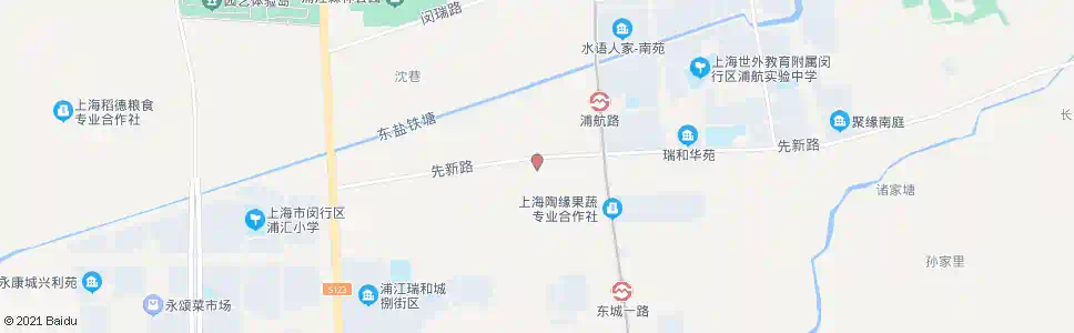 上海鲁陈路盐铁路_公交站地图_上海公交_妙搜公交查询2025