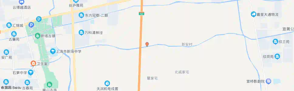 上海蔡家桥_公交站地图_上海公交_妙搜公交查询2025