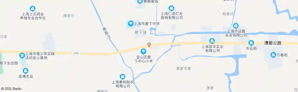 上海廊下(漕廊公路金廊公路)_公交站地图_上海公交_妙搜公交查询2025
