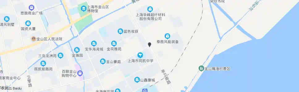 上海亭卫南路卫清东路_公交站地图_上海公交_妙搜公交查询2025