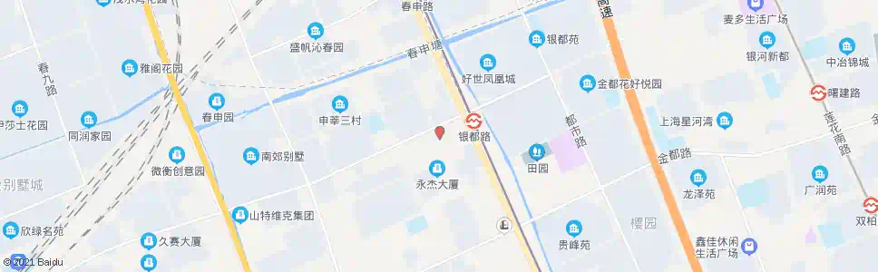 上海春东路申旺路_公交站地图_上海公交_妙搜公交查询2025
