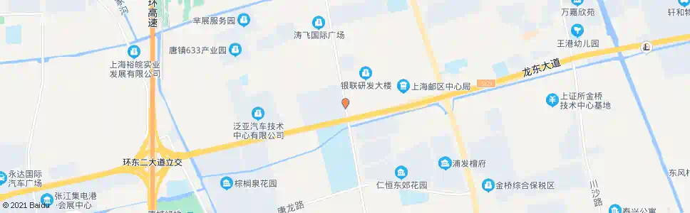 上海龙东大道顾唐路_公交站地图_上海公交_妙搜公交查询2025
