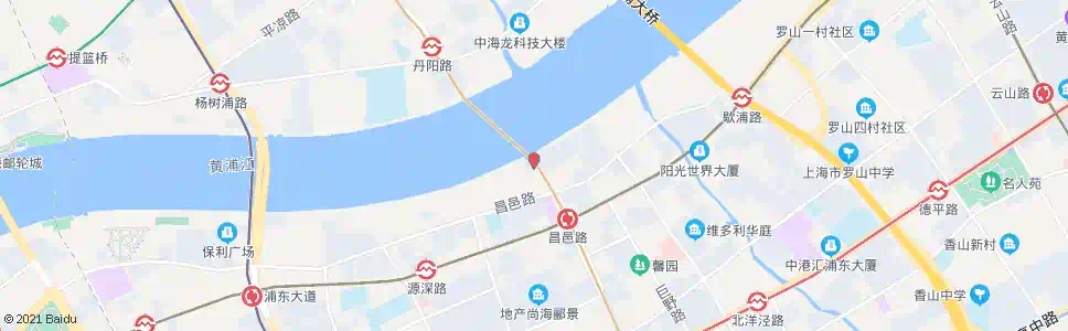 上海民生路渡口_公交站地图_上海公交_妙搜公交查询2025