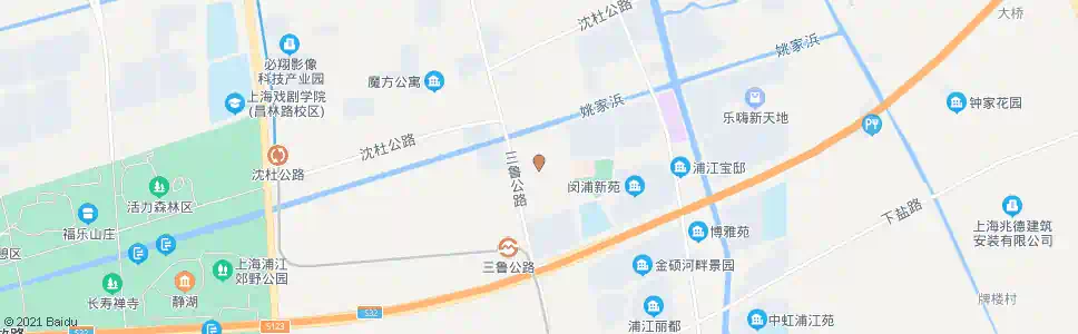 上海江文路三鲁公路_公交站地图_上海公交_妙搜公交查询2025