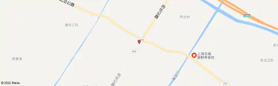 上海齐南村_公交站地图_上海公交_妙搜公交查询2025